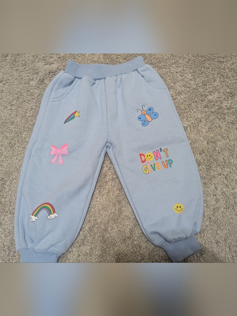 Lola And The Boys Doodle Print Jogger Sweatpants